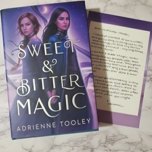 Sweet and Bitter Magic, hardcover, sprayed edges, Owlcrate special Edition
